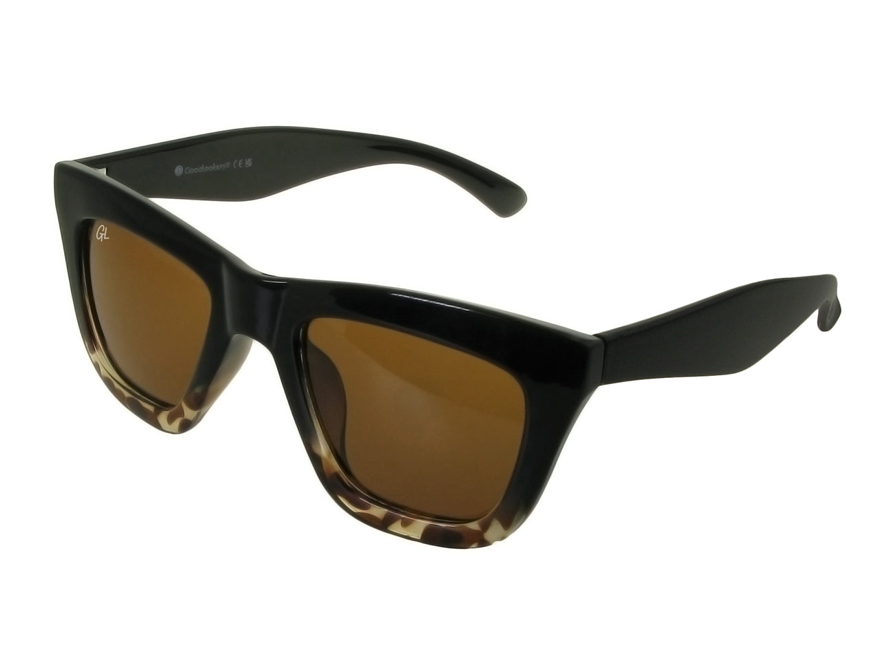 Sunglasses Polarised 'Mabel' Black/Tortoiseshell