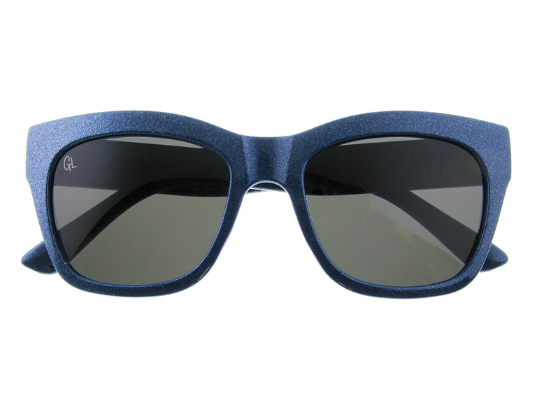 Sunglasses Polarised 'Showtime' Navy Blue