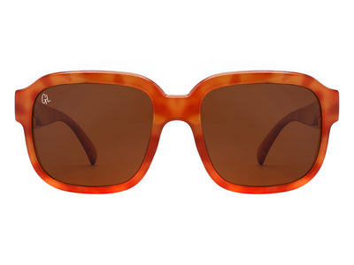 Sunglasses Polarised 'Pedro' Honey Tortoiseshell