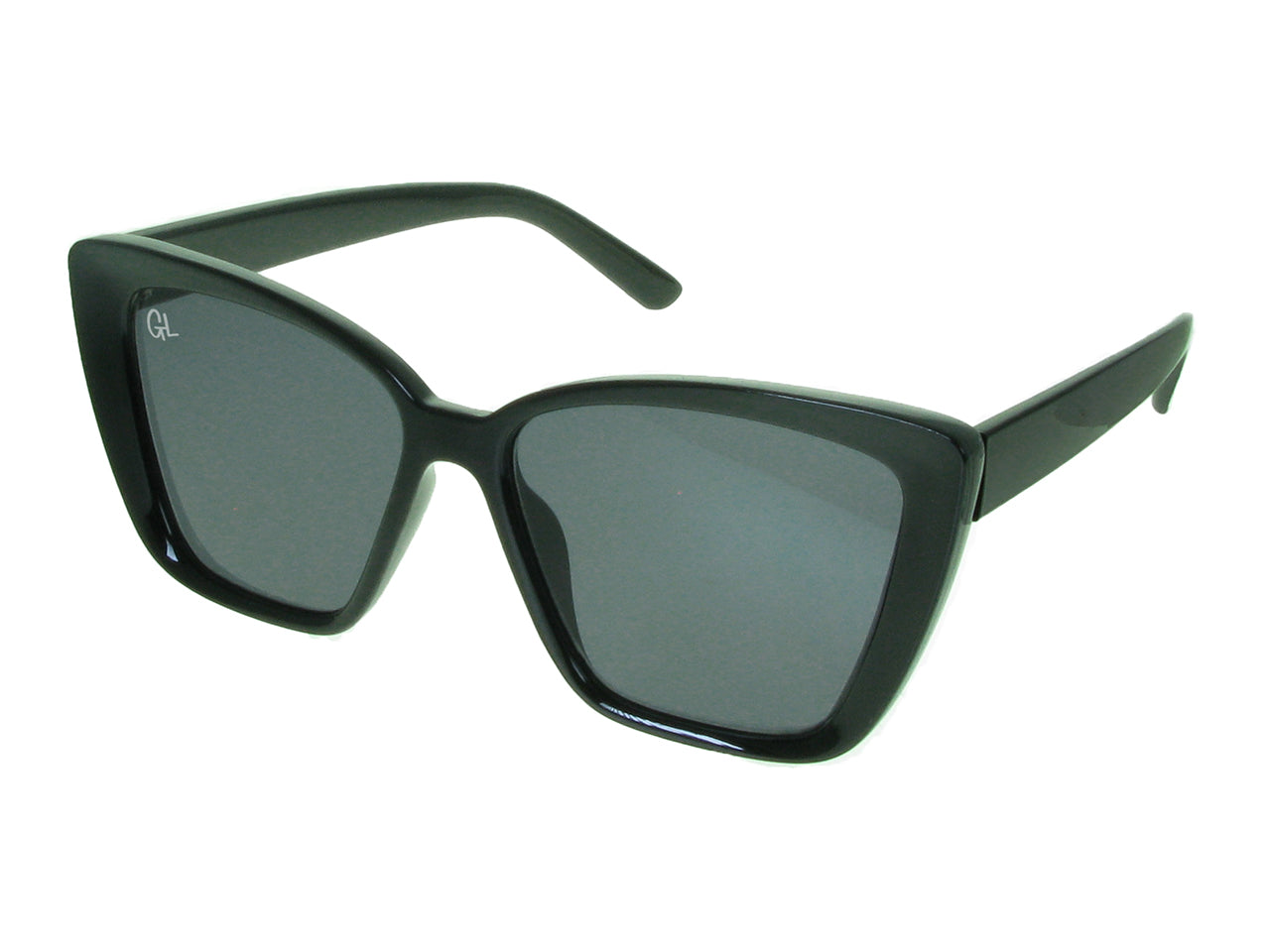 Sunglasses Polarised 'Vivienne' Shiny Black