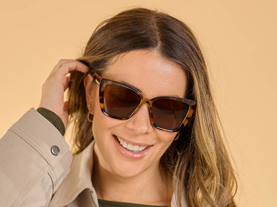 Sunglasses Polarised 'Vivienne' Tortoiseshell