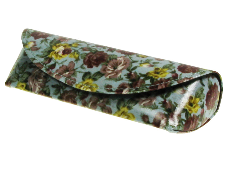 Glasses Case 'Antique Floral' Blue