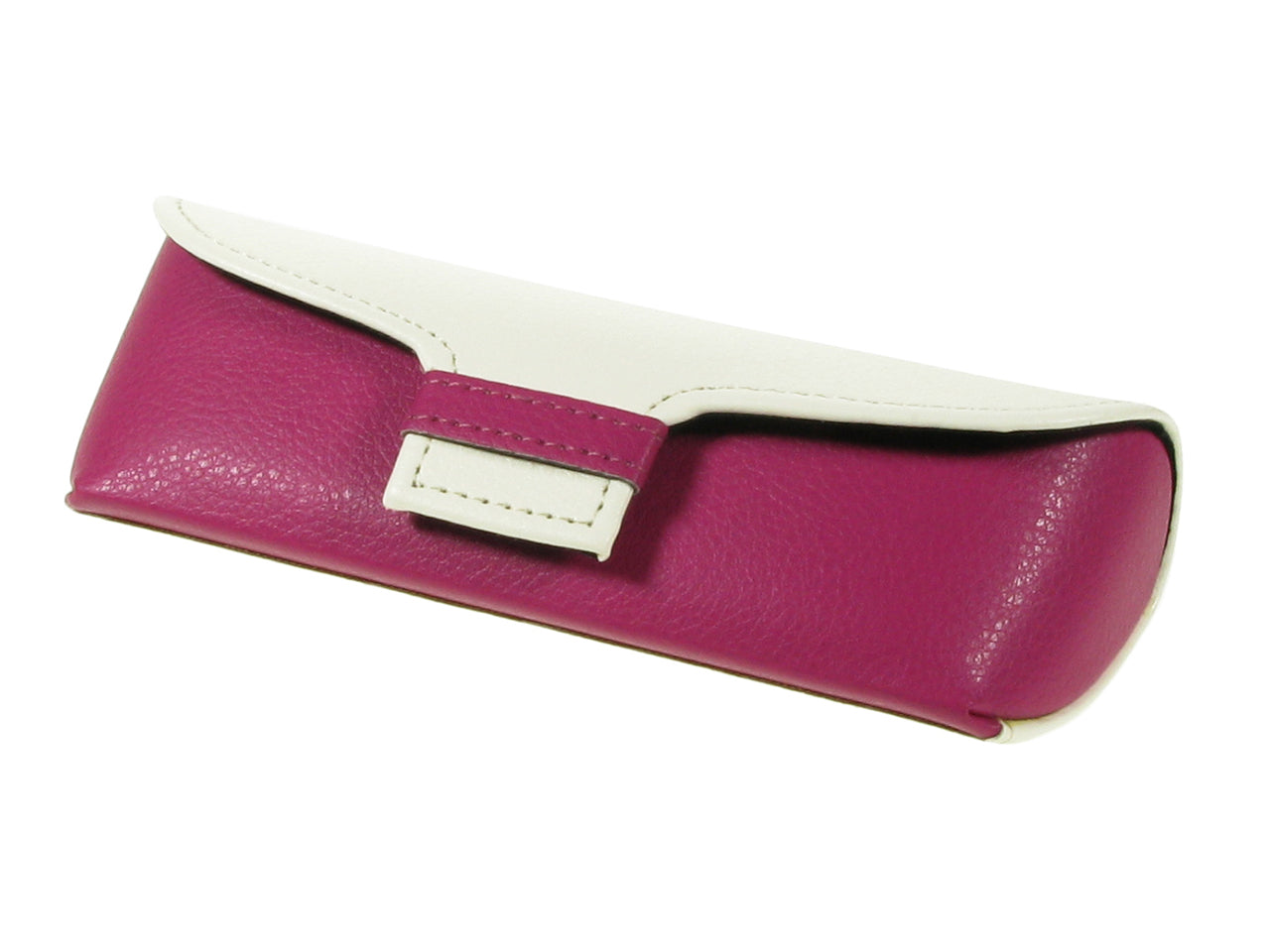 Glasses Case 'Two Tone' Pink/White