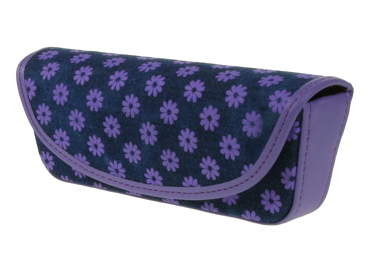 Glasses Case 'Daisy Denim' Purple