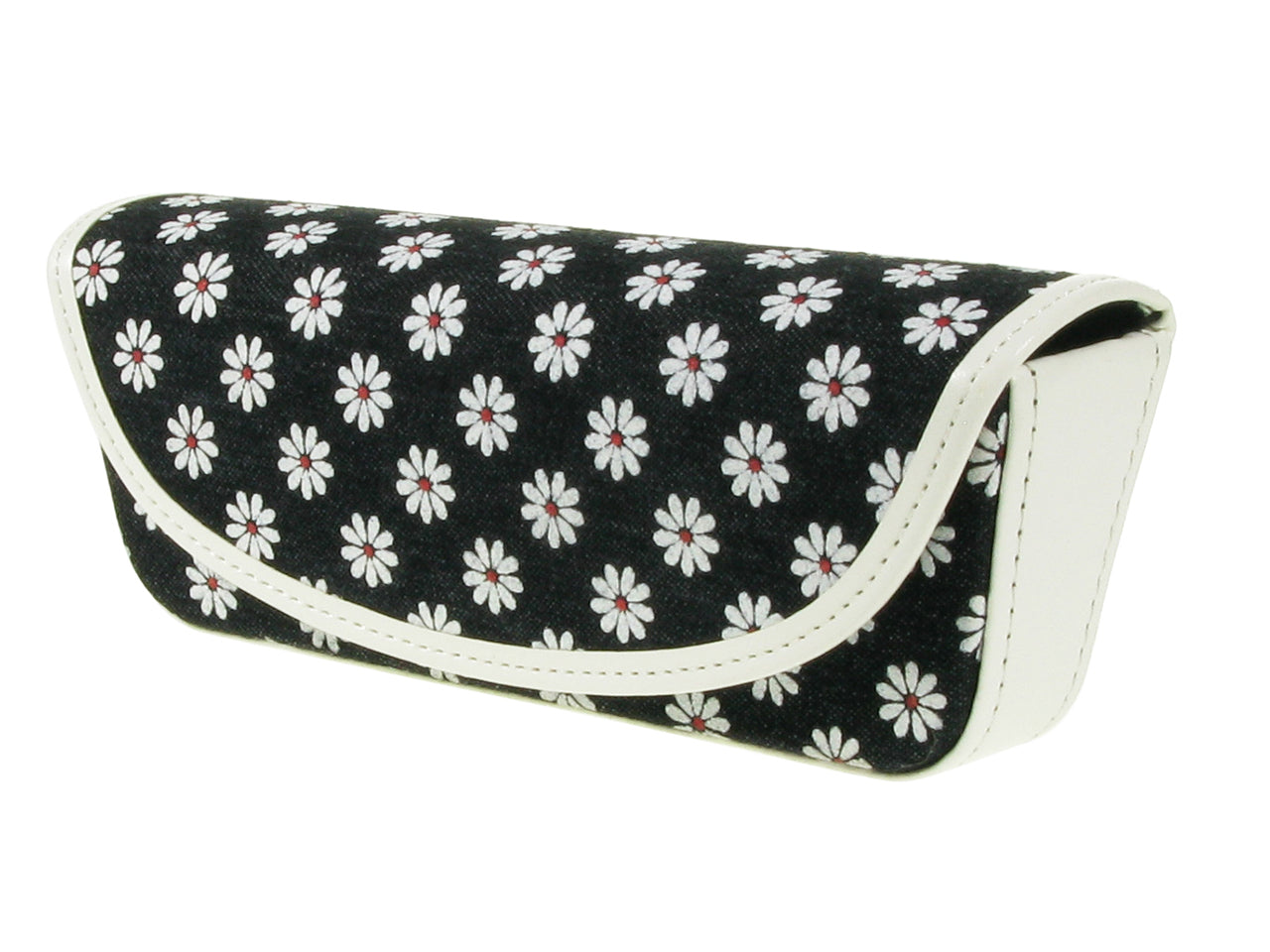 Glasses Case 'Daisy Denim' White