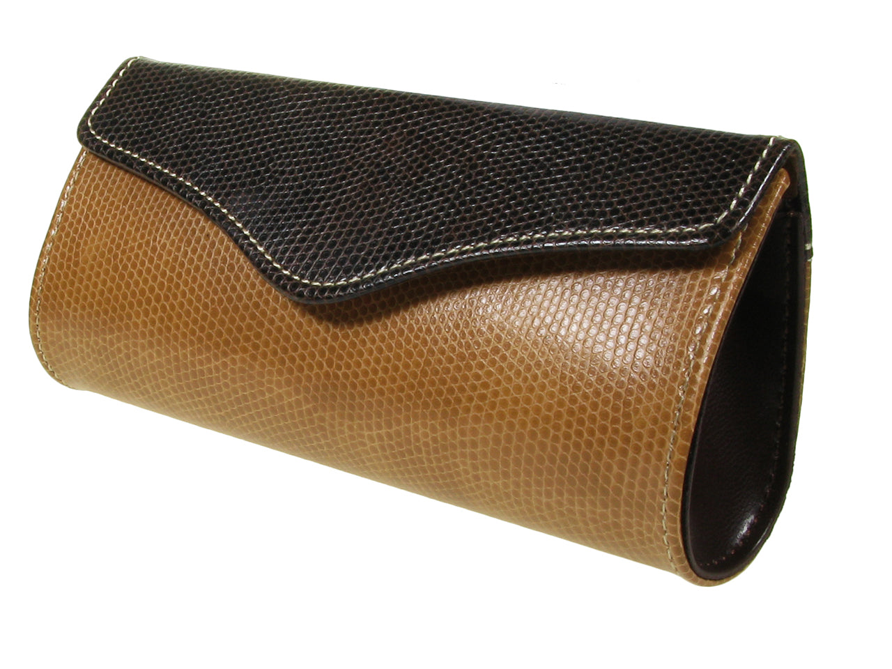 Glasses Case 'Purse Two-Tone' Brown