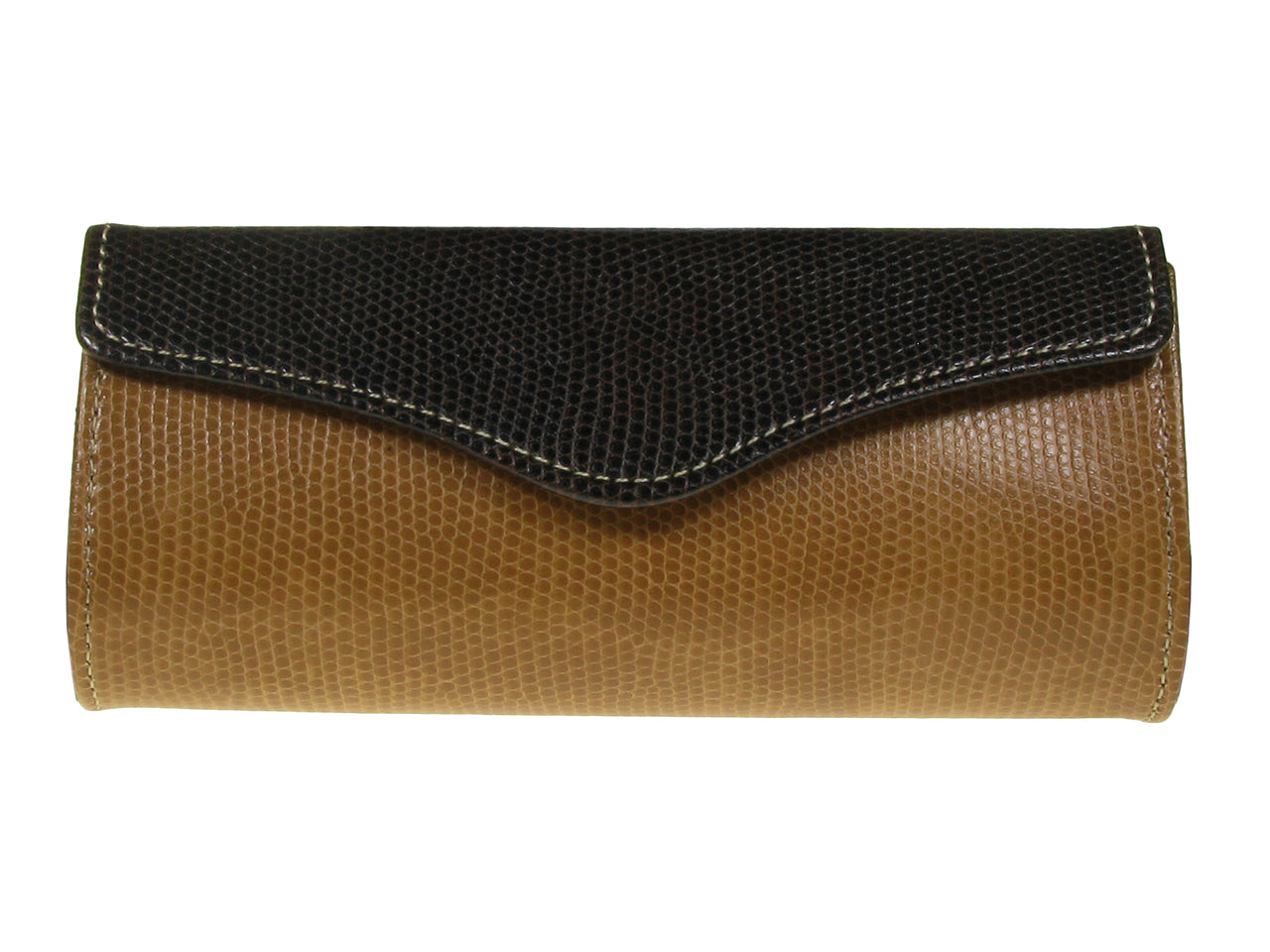 Glasses Case 'Purse Two-Tone' Brown