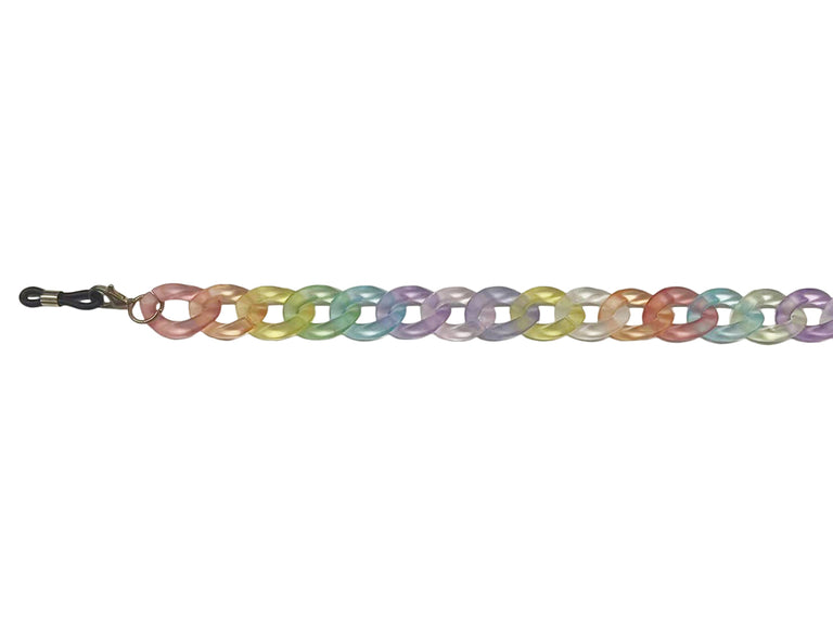 Glasses Chain 'Flat Chunky' Pastel Dream