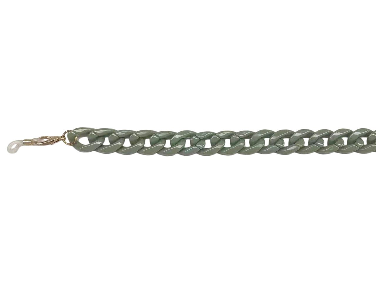 Glasses Chain 'Flat Chunky' Sage