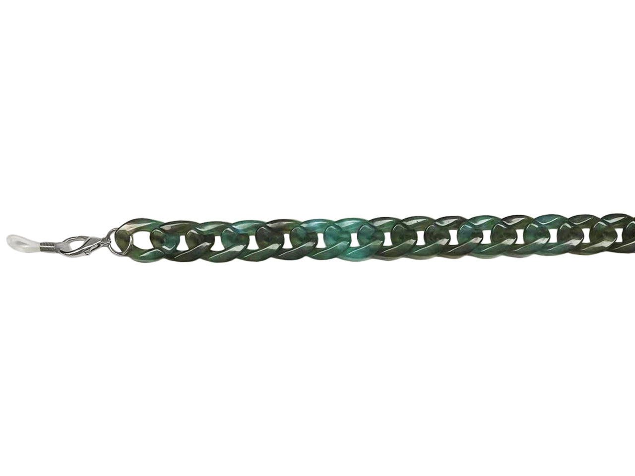 Glasses Chain 'Flat Chunky' Sea Green