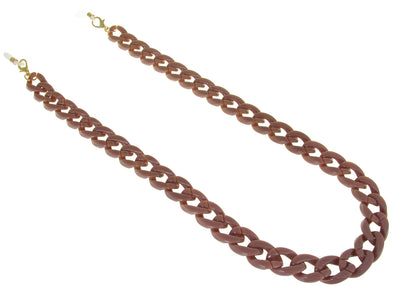 Glasses Chain 'Flat Chunky' Taupe