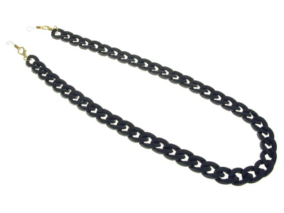 Glasses Chain 'Flat Chunky' Matt Black