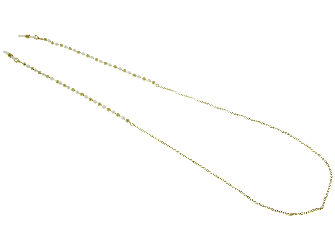 Glasses Chain 'Gold Ball Pearl'