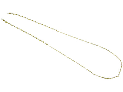 Glasses Chain 'Gold Ball Pearl'