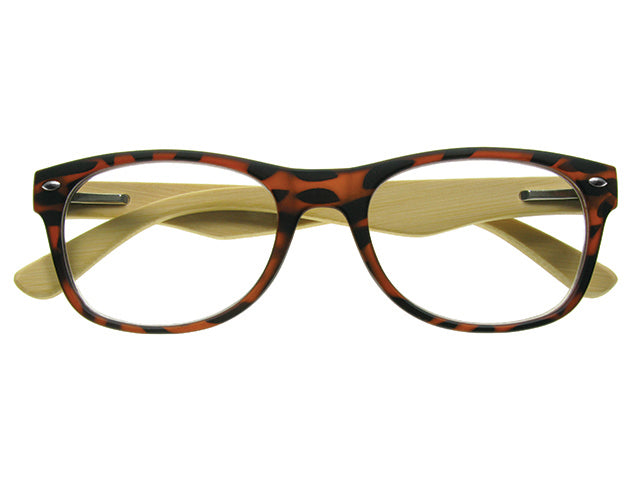 Natural Bamboo Readers 'Oakland' Tortoiseshell