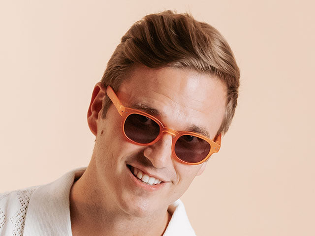 Reading Sunglasses 'Holiday' Orange