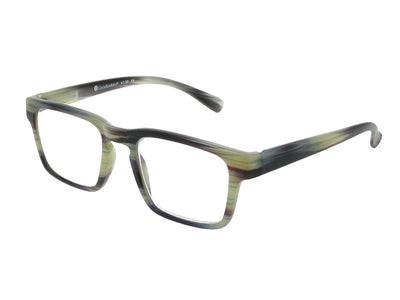 Reading Glasses 'Stockholm' Grey Stripe