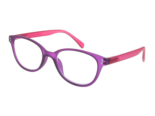 Pink and purple glasses on sale