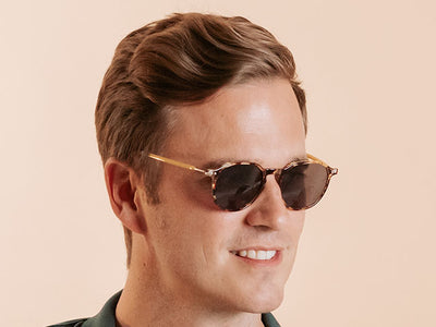 Reading Sunglasses 'Portland' Tortoiseshell/Yellow