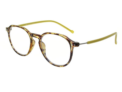 Reading Glasses 'Portland' Tortoiseshell/Yellow