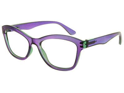 Reading Glasses 'Margot' Purple/Teal