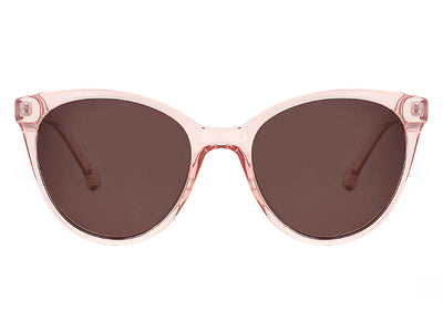 Reading Sunglasses 'Millie' Transparent Pink