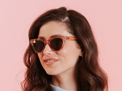 Reading Sunglasses 'Polly' Brown