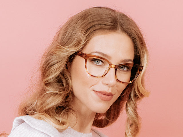 Reading Glasses 'Duchess' Tortoiseshell/Yellow