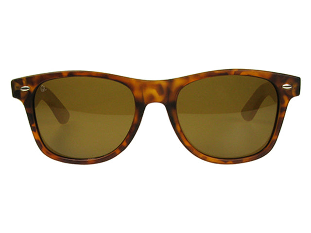 Sunglasses Polarised 'Ash' Tortoiseshell/Bamboo