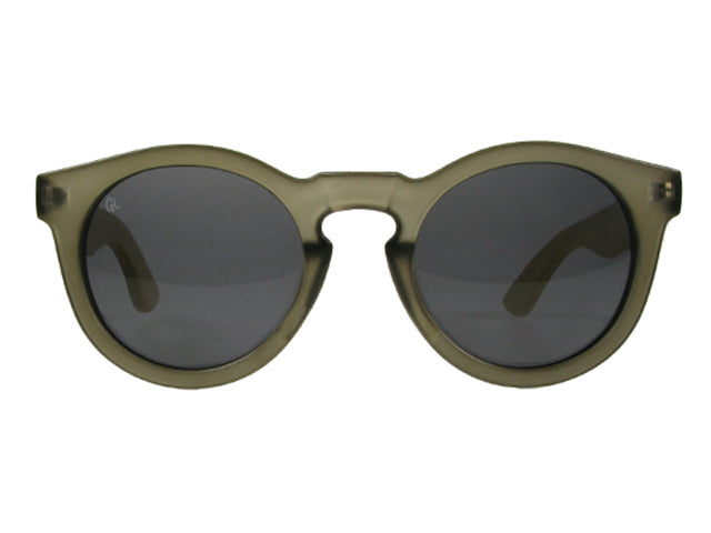 Sunglasses Polarised 'Kennedy' Matt Grey/Bamboo