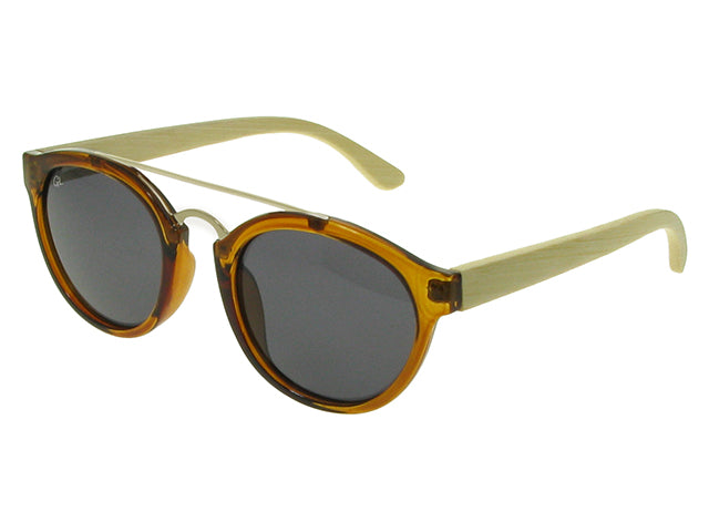 Sunglasses Polarised 'Tokyo' Brown/Bamboo