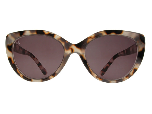 Sunglasses Polarised 'Willow' White Tortoiseshell