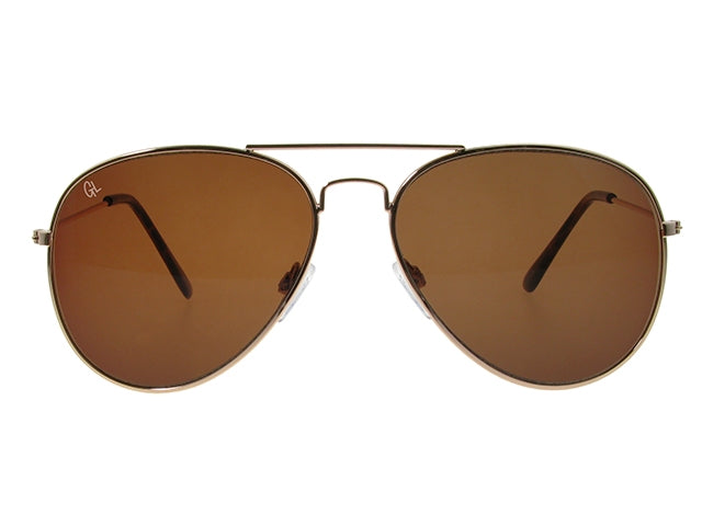 Sunglasses Polarised 'Maverick' Gold