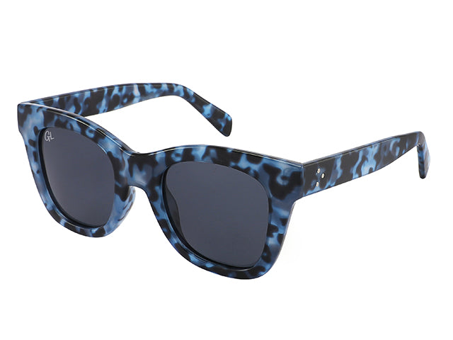 Sunglasses Polarised 'Olsen' Blue Tortoiseshell