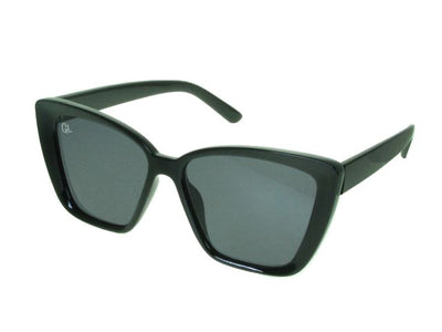 Sunglasses Polarised 'Vivienne' Shiny Black