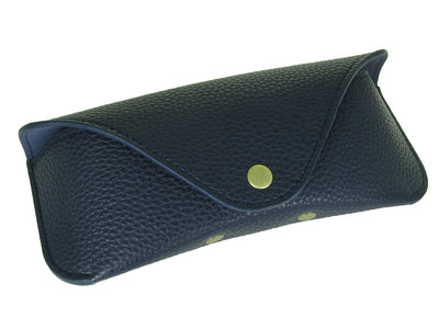 Glasses Case 'Eco-Leather' Navy Blue