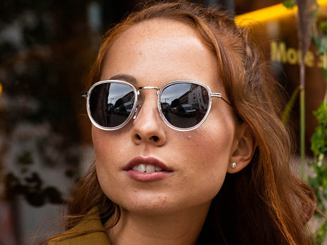 Sunglasses Polarised 'Riley' Transparent