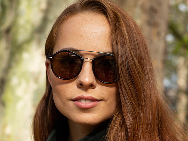 Sunglasses Polarised 'Langley' Tortoiseshell