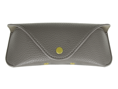 Glasses Case 'Eco-Leather' Blue Taupe